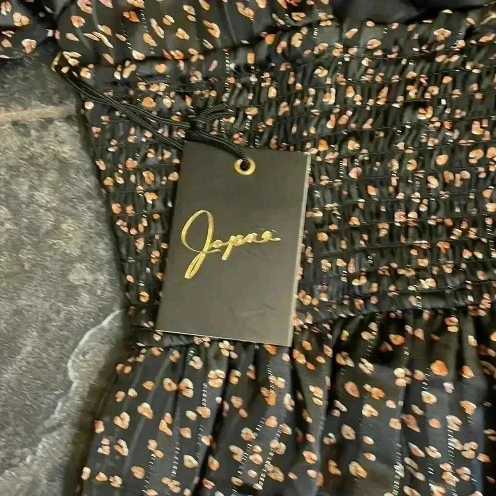Japna dress, size XS. Sheer material over black lining. NWT. - Picture 6 of 12